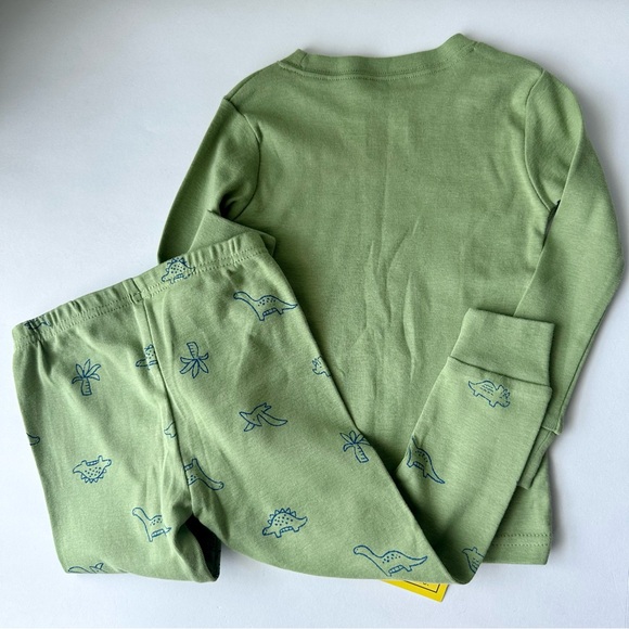Carters Dinosaur Print Pajamas - Picture 5 of 6